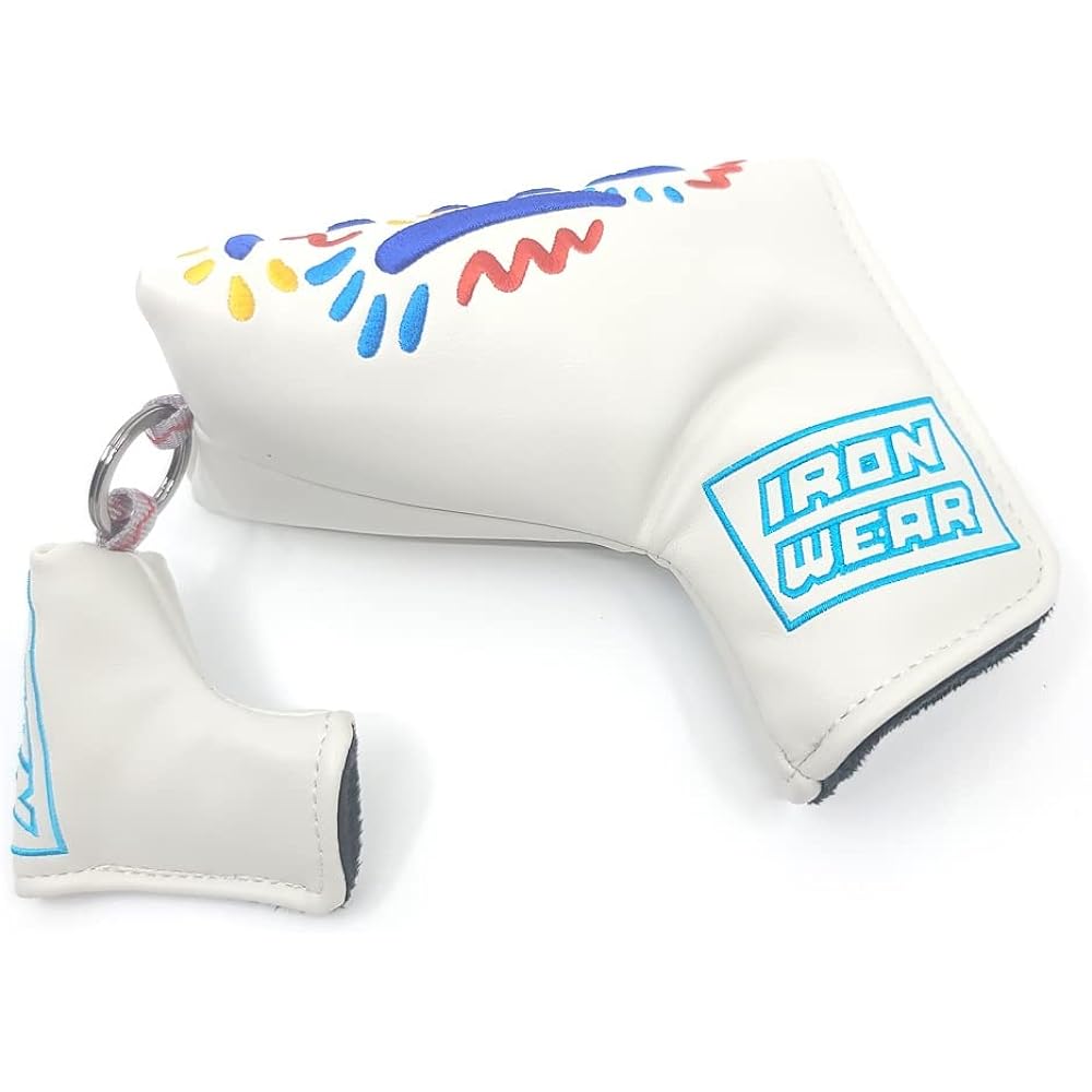 DANDY GOLF Golf Putter Cover Blade Type Pin Type Applicable Head Cover Magnetic Closure, Putter Cover Holder [Parallel Import]