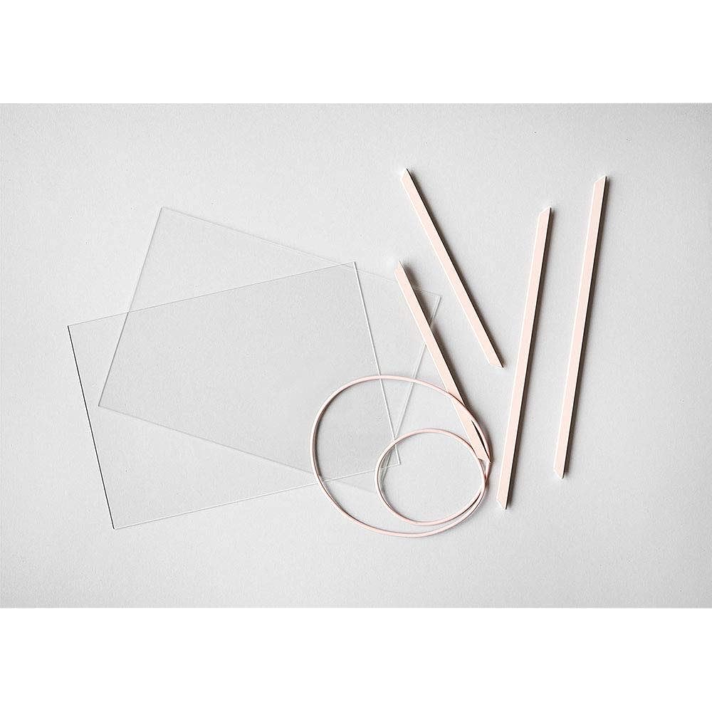 MOEBE | A4 FRAME (pale rose) | A4 aluminum frame