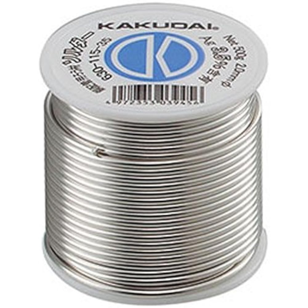 Kakudai Copper pipe solder, silver 3.5% 630-115-35