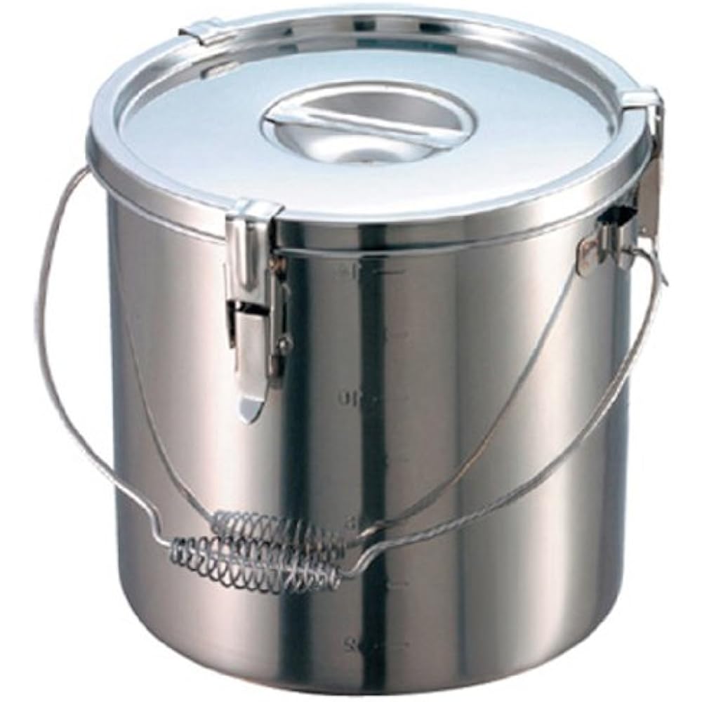 EBM 18-8 Packing size pot (with scale) 16cm with hanging