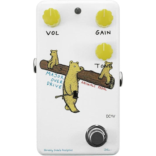 Animals Pedal Major Overdrive Overdrive Guitar Effector