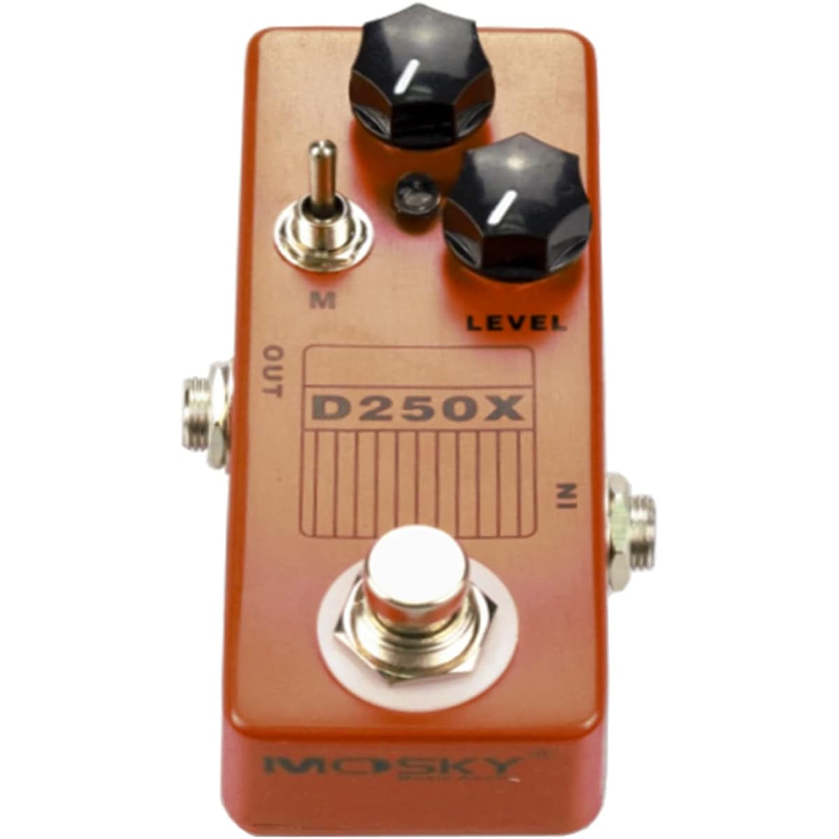 Lerodite Overdrive Guitar Pedal D250X Preamp Effect Pedal True Bypass Switching