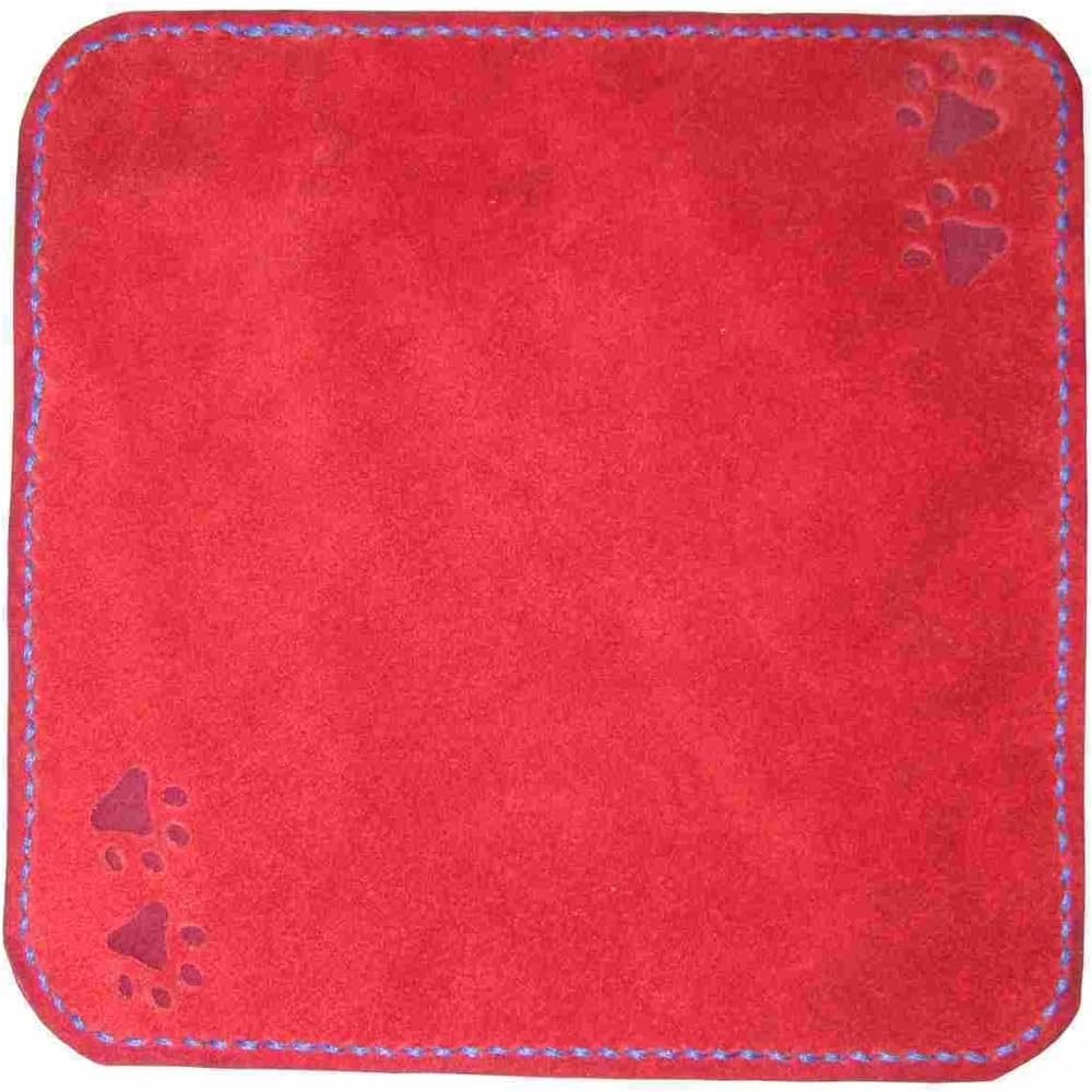 Bowling Towel Double Sided Leather Cloth Oil Removal Shammy