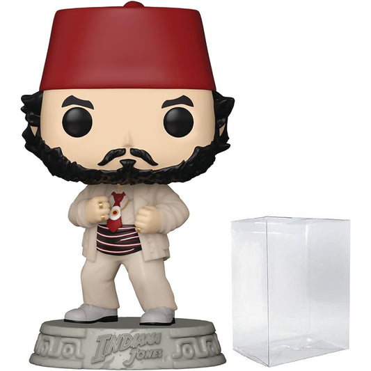 POP Indiana Jones and the Last Crusade - Sallah Funko Vinyl Figure (Includes Compatible Box Protector Case) Multicolor 3.75"