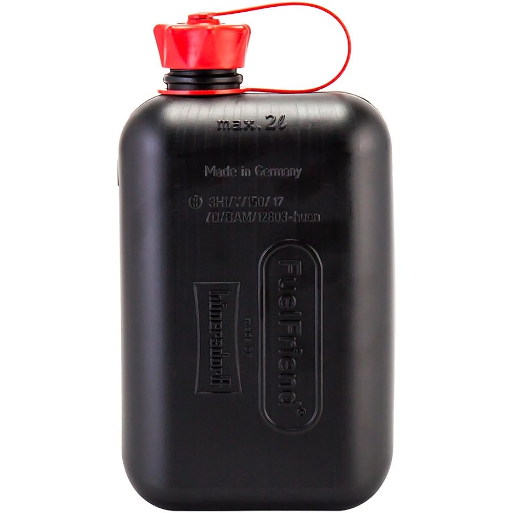[Hunersdorff] Hunersdorff Fuel Tank Polytank Fuel Friend 2L Water Tank 815710 Black Black FUEL FRIEND Fuel Kerosene Tank Canister Outdoor Camping [Parallel Import]