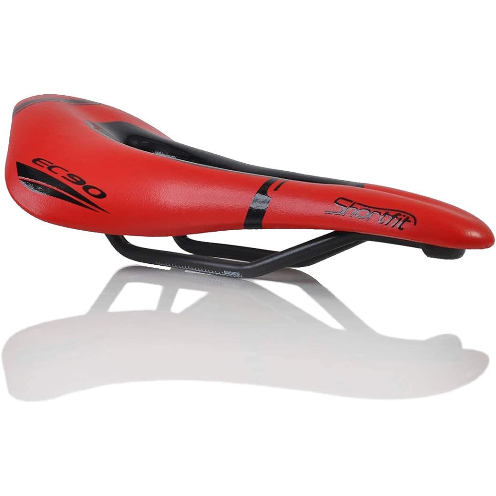 JPFASHIONING Ultralight Bicycle Seat Saddle Perforated MTB Road Bike Saddle Mountain Bike Racing Saddle PU Breathable Soft Seat Cushion Only 175g