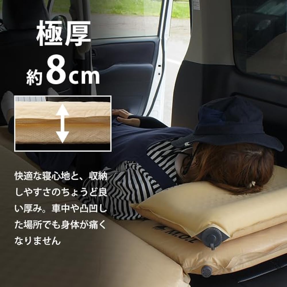M.O.L Extra Thick Inflatable Mat S Set of 2 MOL-G210