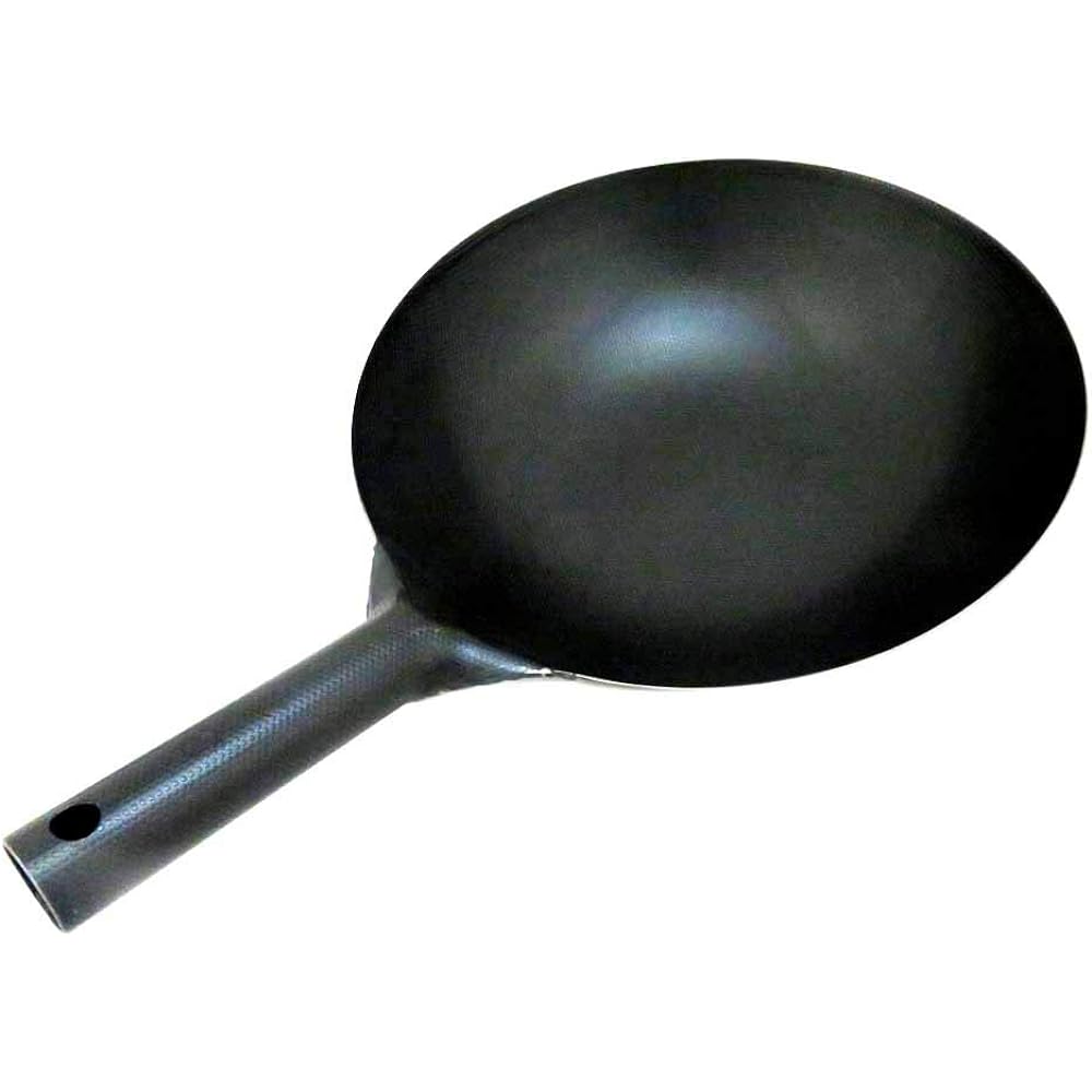Endo Shoji Wok, Commercial Use, Two Hands, Super Embossed, 45cm, Iron, Made in Japan ATY7645