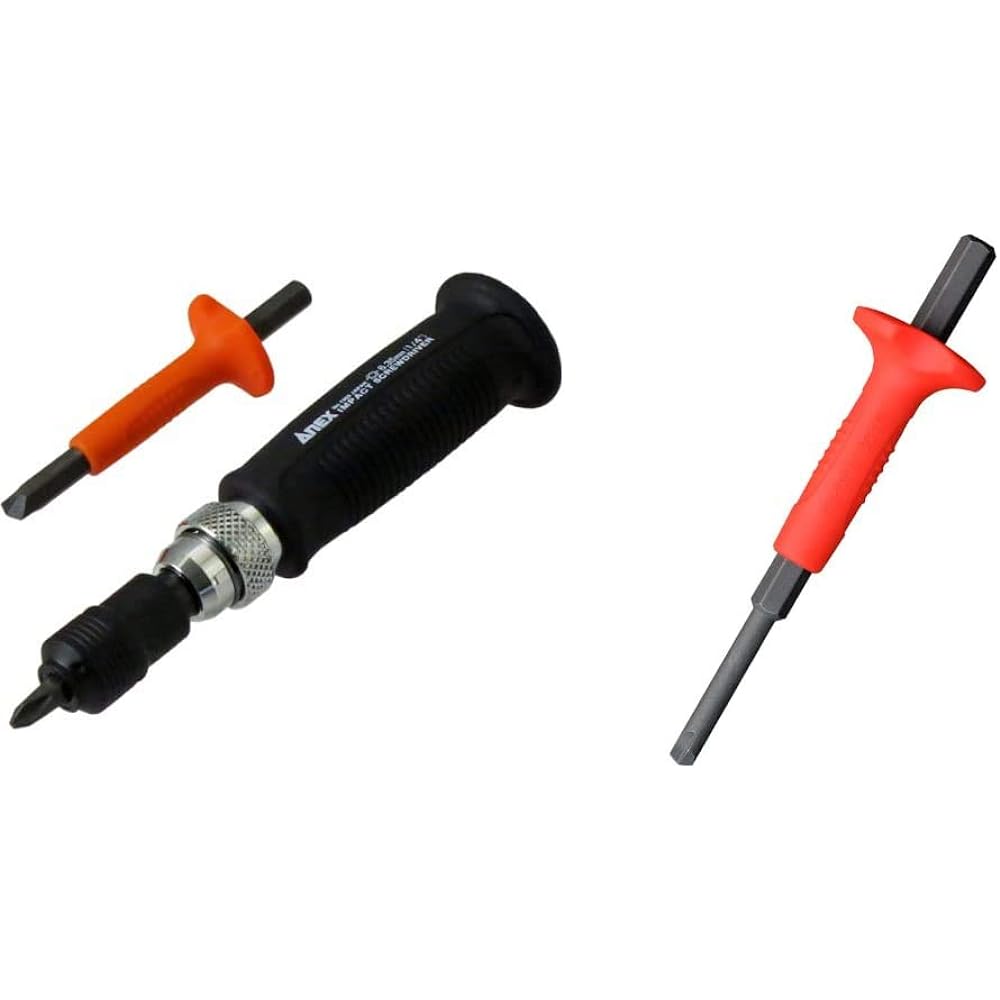 ANEX Impact Driver Screw Remover M3~6 No.1903-N [Bulk Purchase 6 Sets]