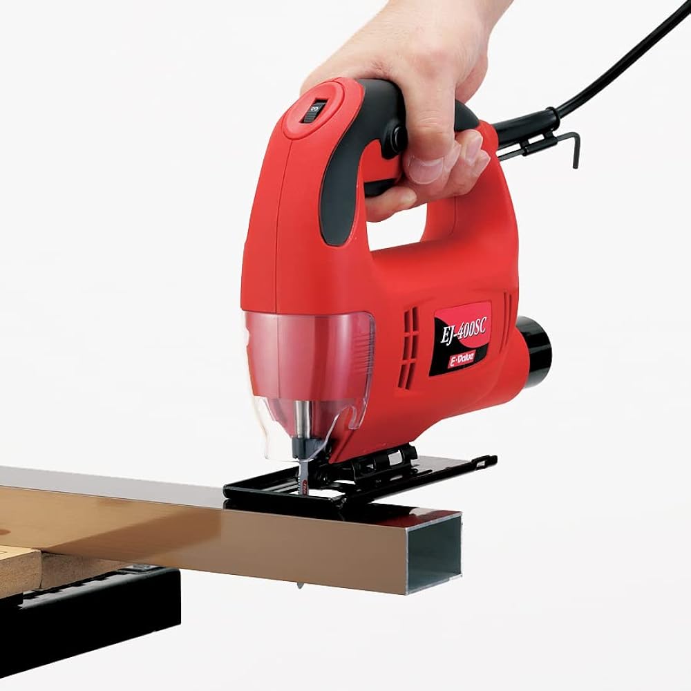 E-Value Jigsaw 400W T type/U type shank (no hole) blade compatible EJ-400SC Red
