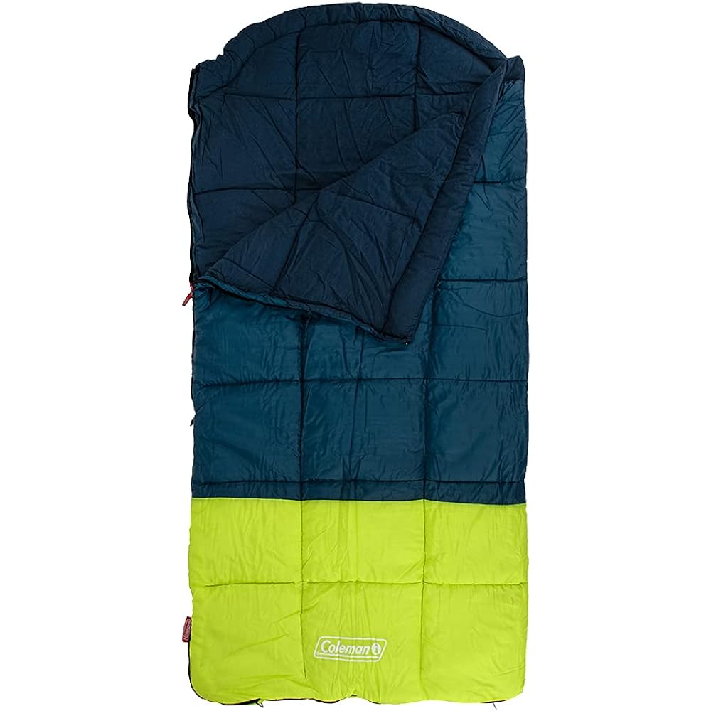 [Coleman] Coleman Sleeping Bag Envelope Shape Compact Sleeping Bag Lightweight Camping Outdoor 2000038159 KOMPACT SLEEPING BAG 40D CONT SPACE C001 [Parallel Import]