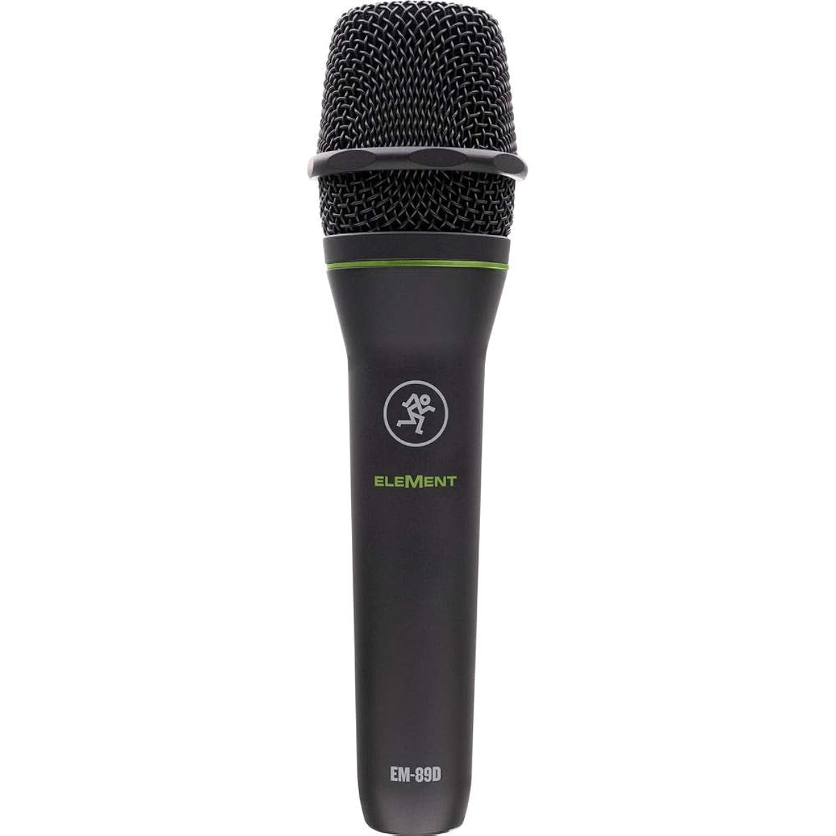 Mackie EM-89D Element Series Dynamic Vocal Microphone with Tripod Microphone Stand and XLR Cable Bundle
