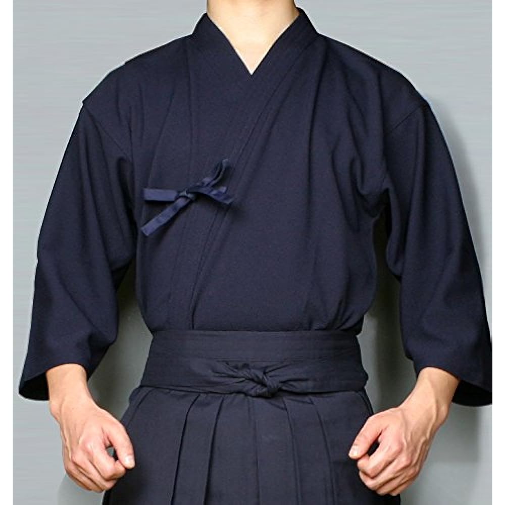 Kendoya woven embroidery/navy jersey kendo gi (outerwear)