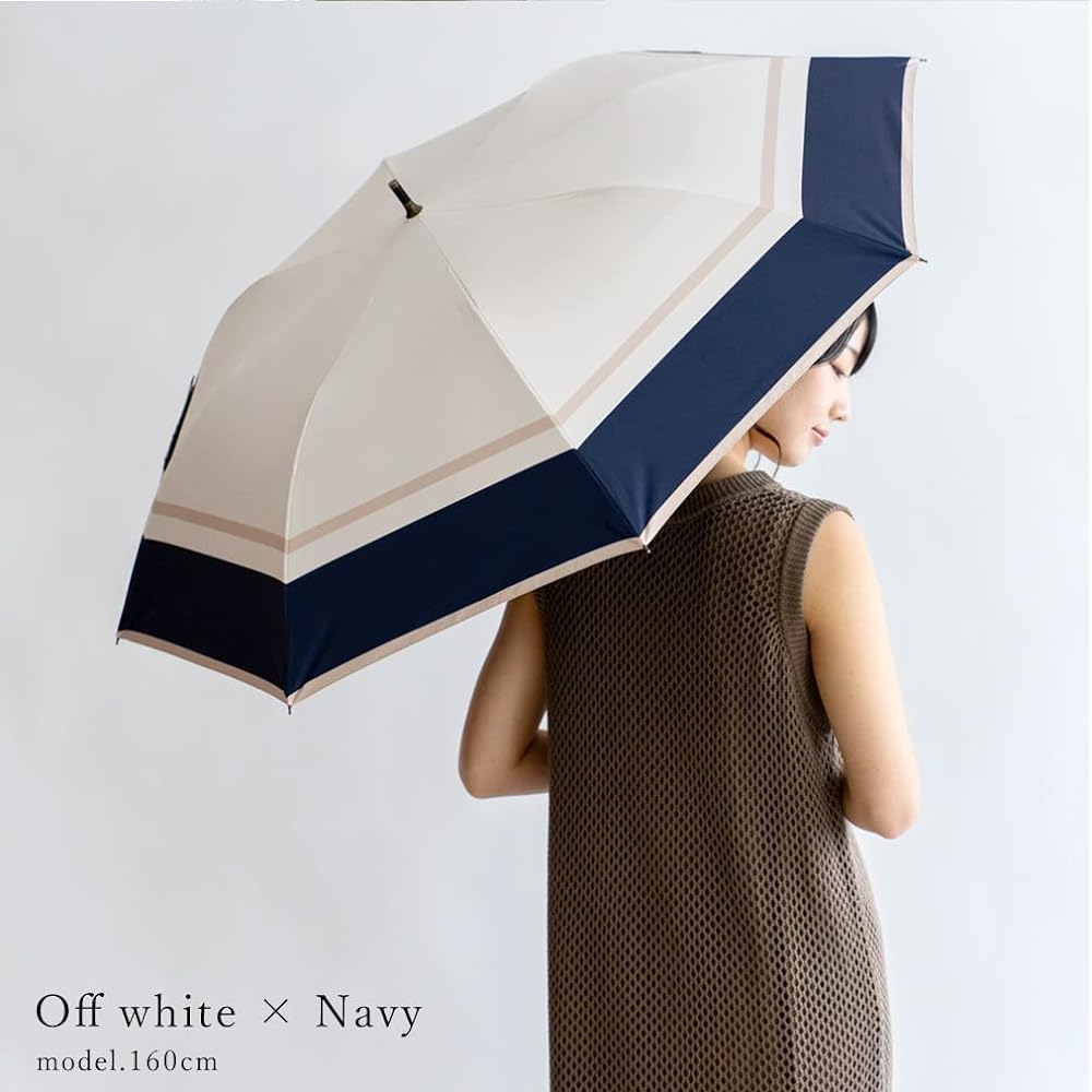 [Vita Felice] Vita Felice Short Wide Umbrella for Both Sunny and Rainy Days, Combination Print, Women's vsgz-744z