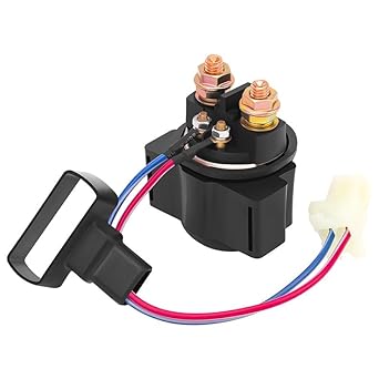 Starter Motor Solenoid Relay Motorcycle Accessories Starter Relay Solenoid For Yamaha Trimoto YTM200E YTM225DX TTR225 TTR250 TW200 Venture XVZ1200 Virago