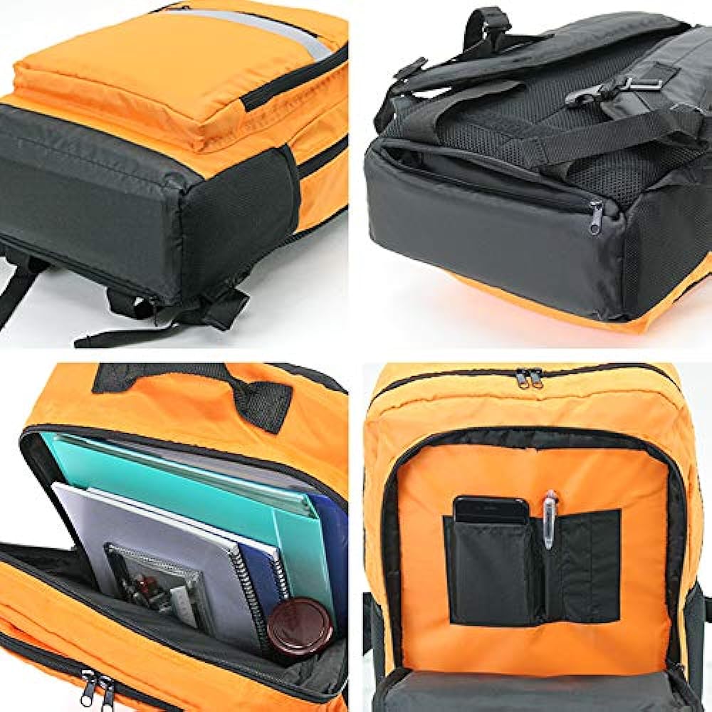 Yubisha Floating Disaster Prevention Backpack [Disaster Prevention Backpack, Disaster Backpack, Evacuation, Emergency, Waterproof Backpack, Whistle, Disaster Prevention Hood, with Reflective Tape, Men's, Women's] 3R70