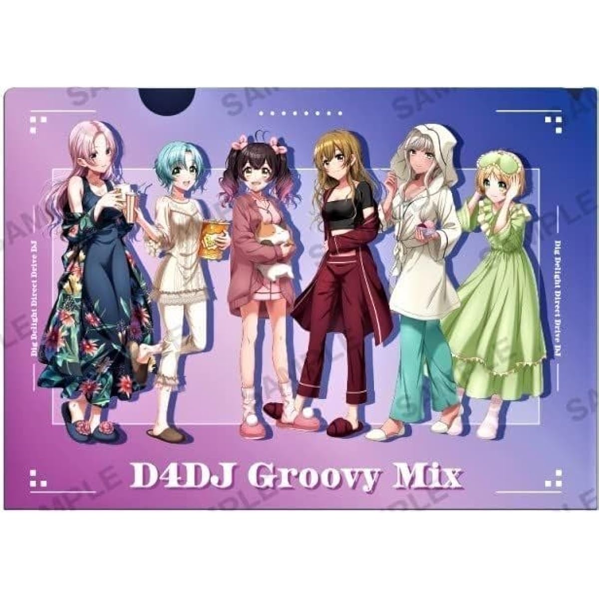 Only one available: D4DJ Groovy Mix Clear File 1st Anniversary ver. Goods
