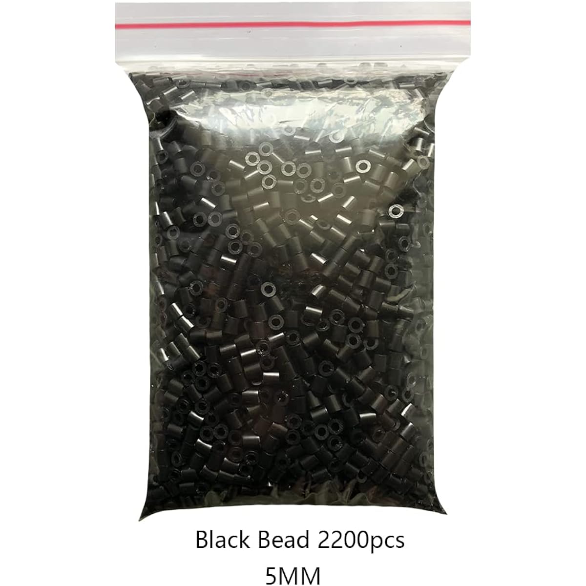 5mm White 2200pcs Black 2200pcs Iron Beads Fuse Beads for Crafts, Handmade Decoration DIY Maker