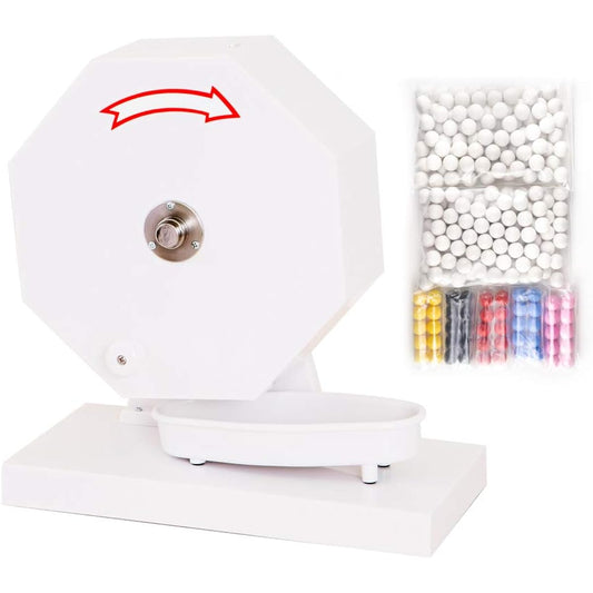 Amuse Garapon Lottery Machine for 300 Balls, Includes 300 Lottery Balls for Fukubikipon, Made of ABS to Prevent Balls from Getting Clogged