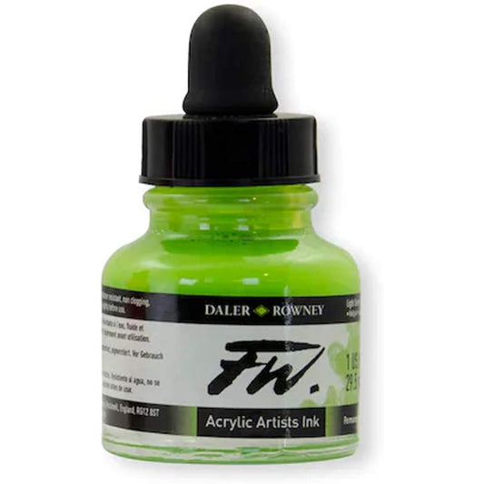 Daler-Rowney FW Acrylic Artist Ink (Light Green)