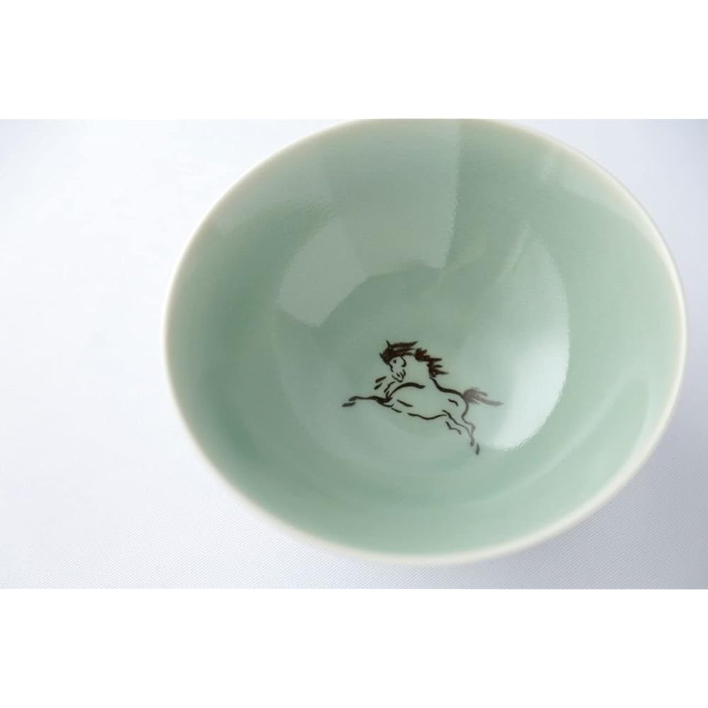 Ohori Soma Ware Matsunaga Kiln Rice Bowl Celadon Color (Large) SOMA050201CB