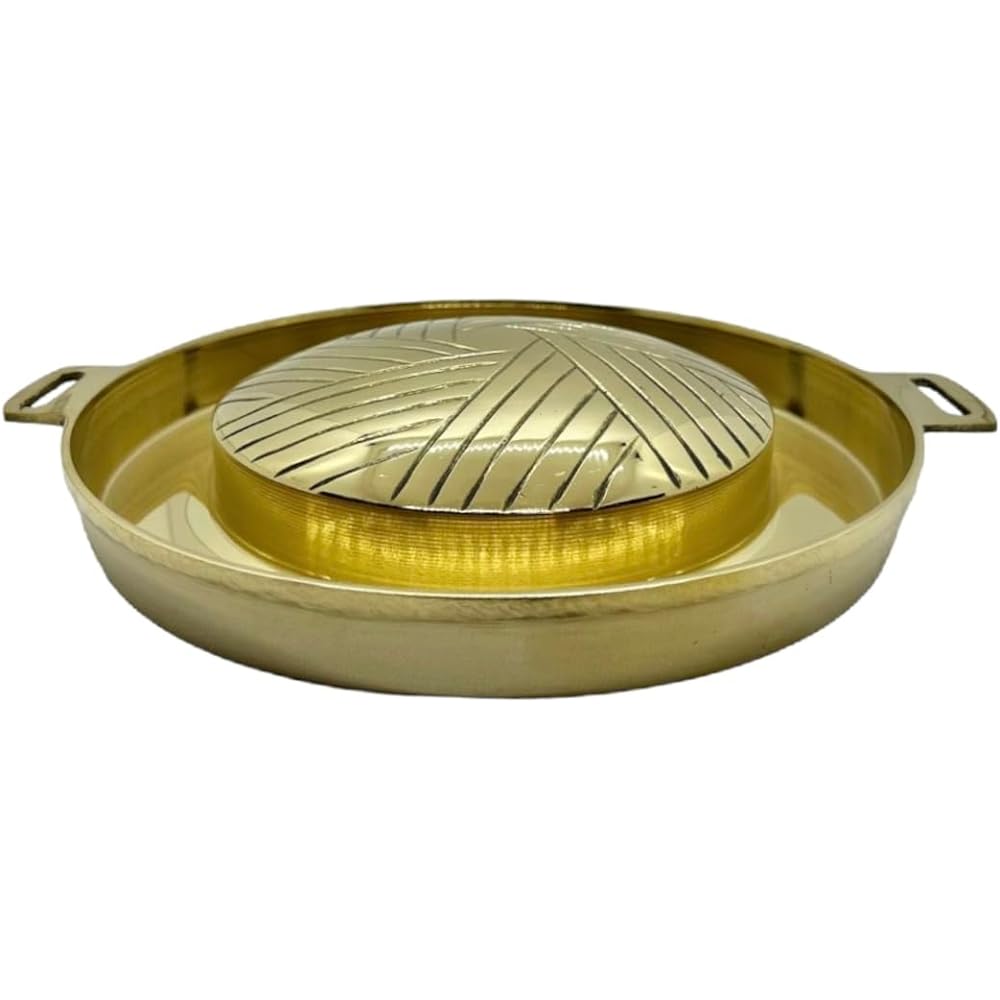 Mookata Pot Brass Thai Food Thai Yakiniku Mookata Mougata Pot Asian
