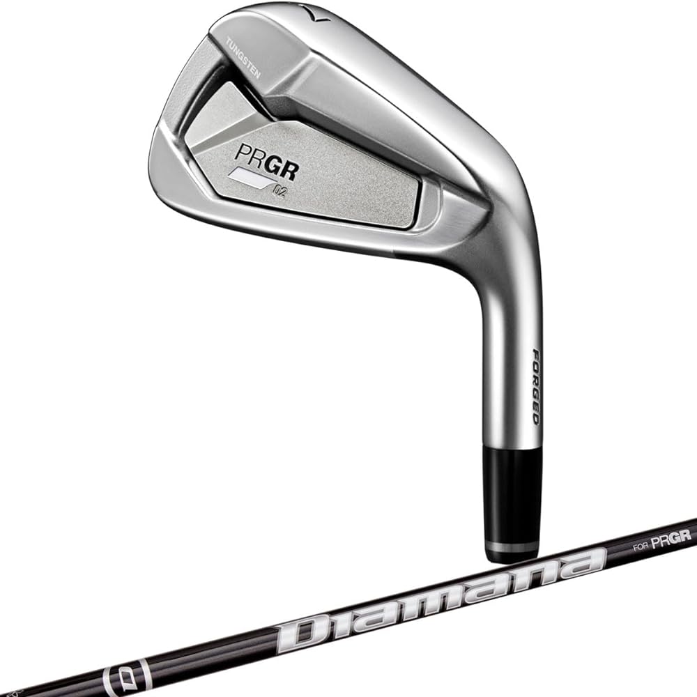 Pro Gear PRGR 02 Iron (single item) Diamana FOR PRGR Iron Shaft: Diamana FOR PRGR