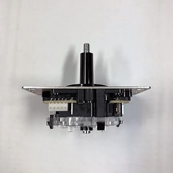 Sanwa Denshi Board Type Joystick Lever Flat Iron Plate with Shaft Cover 8 Direction Guide Plate 4 Direction Switchable JLF-TP-8YT-SK