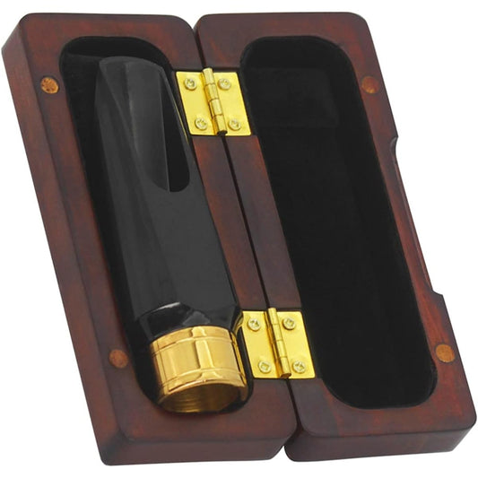 Saxophone Parts Alto Saxophone Universal Mouthpiece Woodwind Instrument Accessories Sax ABS Mouth Instrument Parts Box