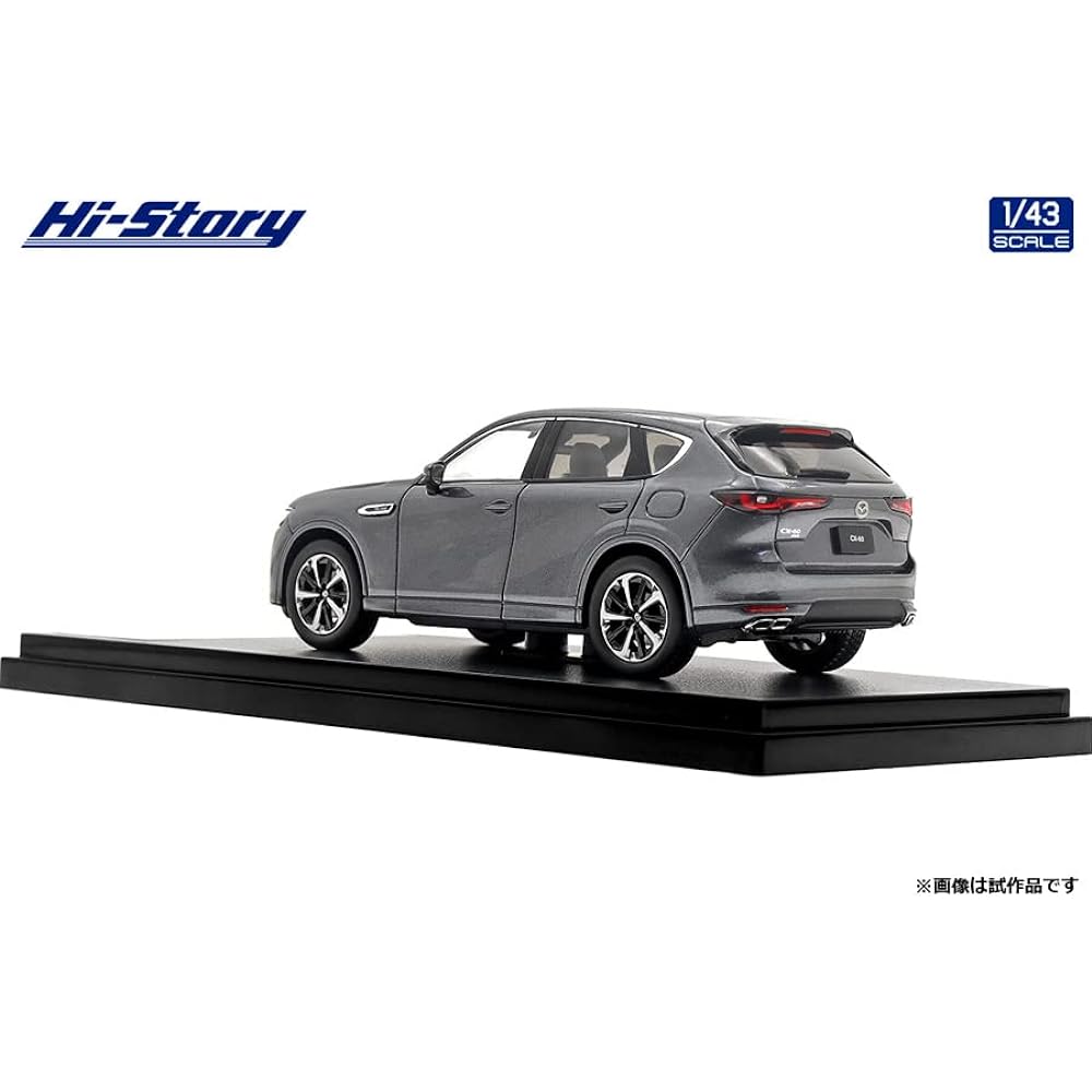 INTERALLIED Hi Story 1/43 Mazda CX-60 XD-HYBRID Premium Modern (2022) Machine Gray Premium Metallic Finished Product