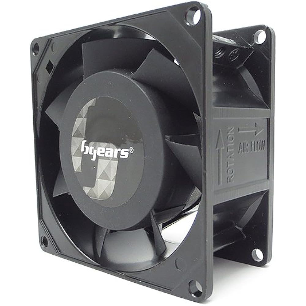 [bgears] PC fan b-Blaster - AC 80mm x 38 case
