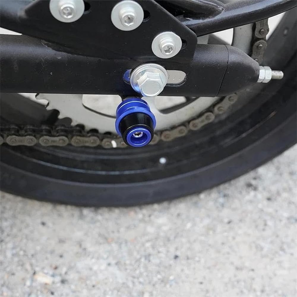 Bike Stand Screw Slider M8 Motorcycle Accessories CNC Swing Arm Spool Slider Stand Screw For GSX-R 600 750 1000 GSXR 600 750 1000 1998-2023 (Color : L)