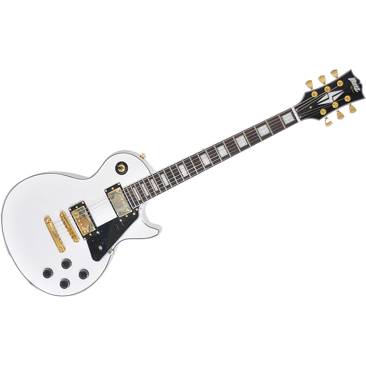 BLITZ BY ARIAPROII Electric Guitar BLP-CST White Electric Guitar