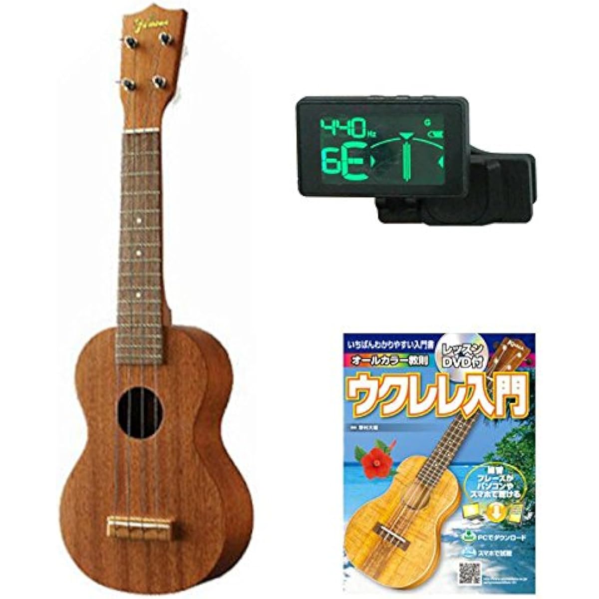 Famous FS1 Entry Set Ukulele Beginner Set Introductory Set Soprano (Famous) Online Store Exclusive