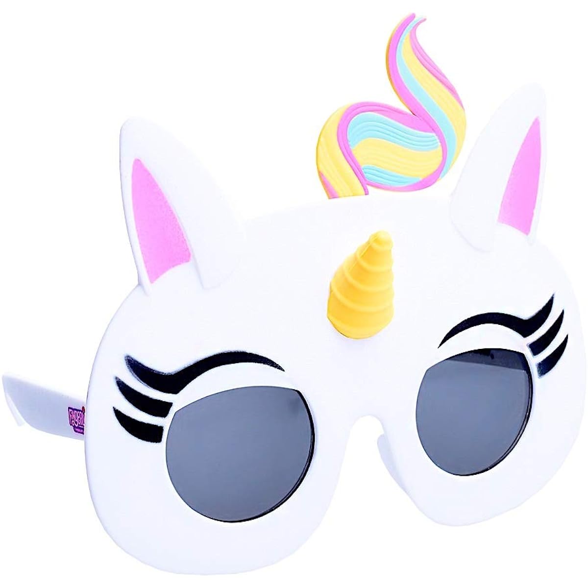 Sun-Staches SG3392 Officially Licensed Finger Ring Unicorn White Pink Black Yellow Pink Pink Pink One Size Fits Most