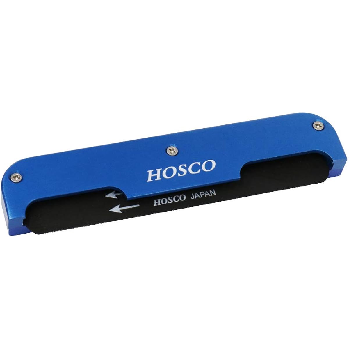HOSCO Luthiers Tools Black Nut File (L=95mm) Black Oxide Treatment Set of 6 for Electric Guitar 009-042 H-NF-EG009