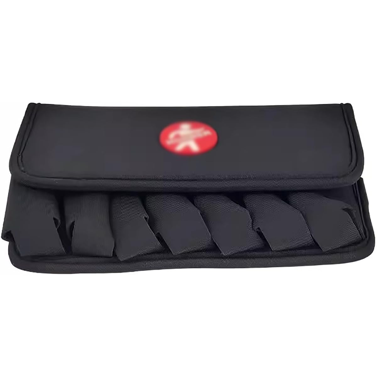 Harmonica case, harmonica bag, harmonica organizer, black, easy to carry