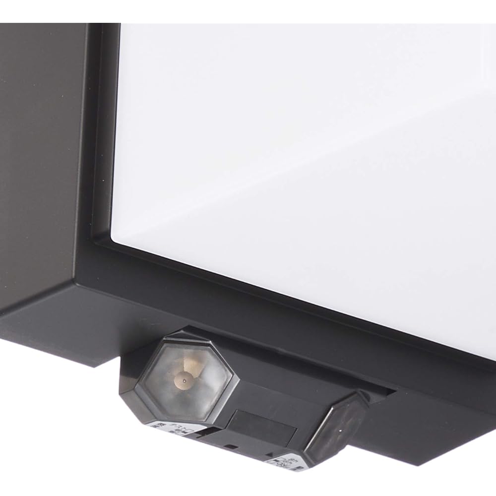 DAIKO Outdoor Light with Motion Sensor [Lamp Included] LED Bulb 4.6W (E26) Bulb Color 2700K DWP-39653Y