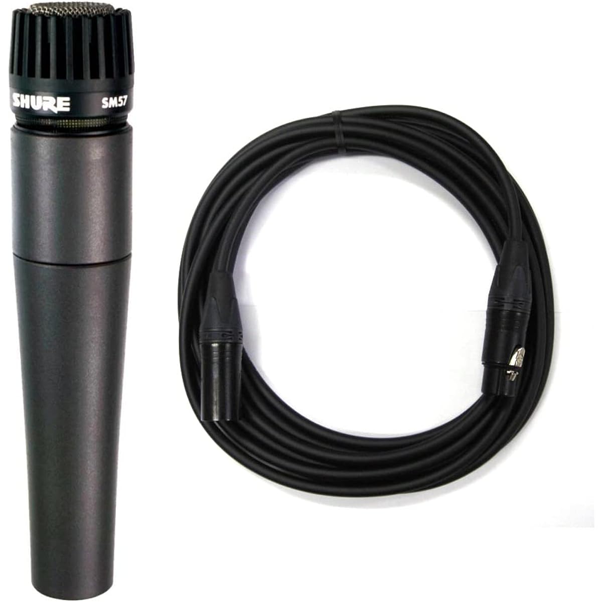 [7-piece set with CANARE microphone cable] SHURE SM57-LCE instrument microphone