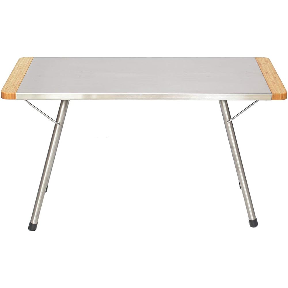 Anlik Stainless Steel Table Folding Bonfire for Camping Family with Storage Bag