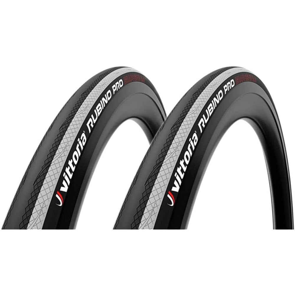 Vittoria RUBINO PRO CLINCHER G2.0 Road Tire 700×25C Set of 2