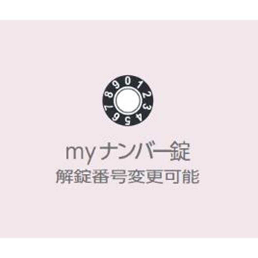 Tajima Metalwork Post for Apartment Housing 98-kun (Kyuppachi-kun) 3 Tier Type My Number Lock Horizontal F1053Y-3 1 unit