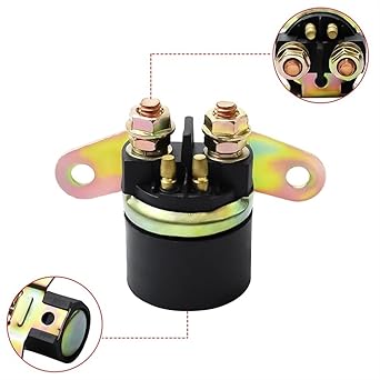 Starter Solenoid Relay Motorcycle Starter Solenoid Relay for Suzuki GS 300 450 500 1100 1150 Boulevard S40 LS650 Savage LS 650