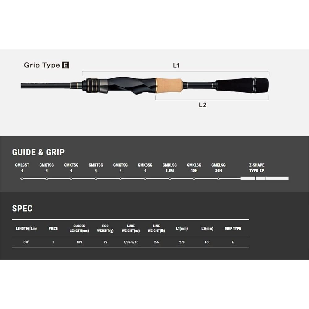 Tailwalk Rod FULLRANGE Full Range (Spinning Model)