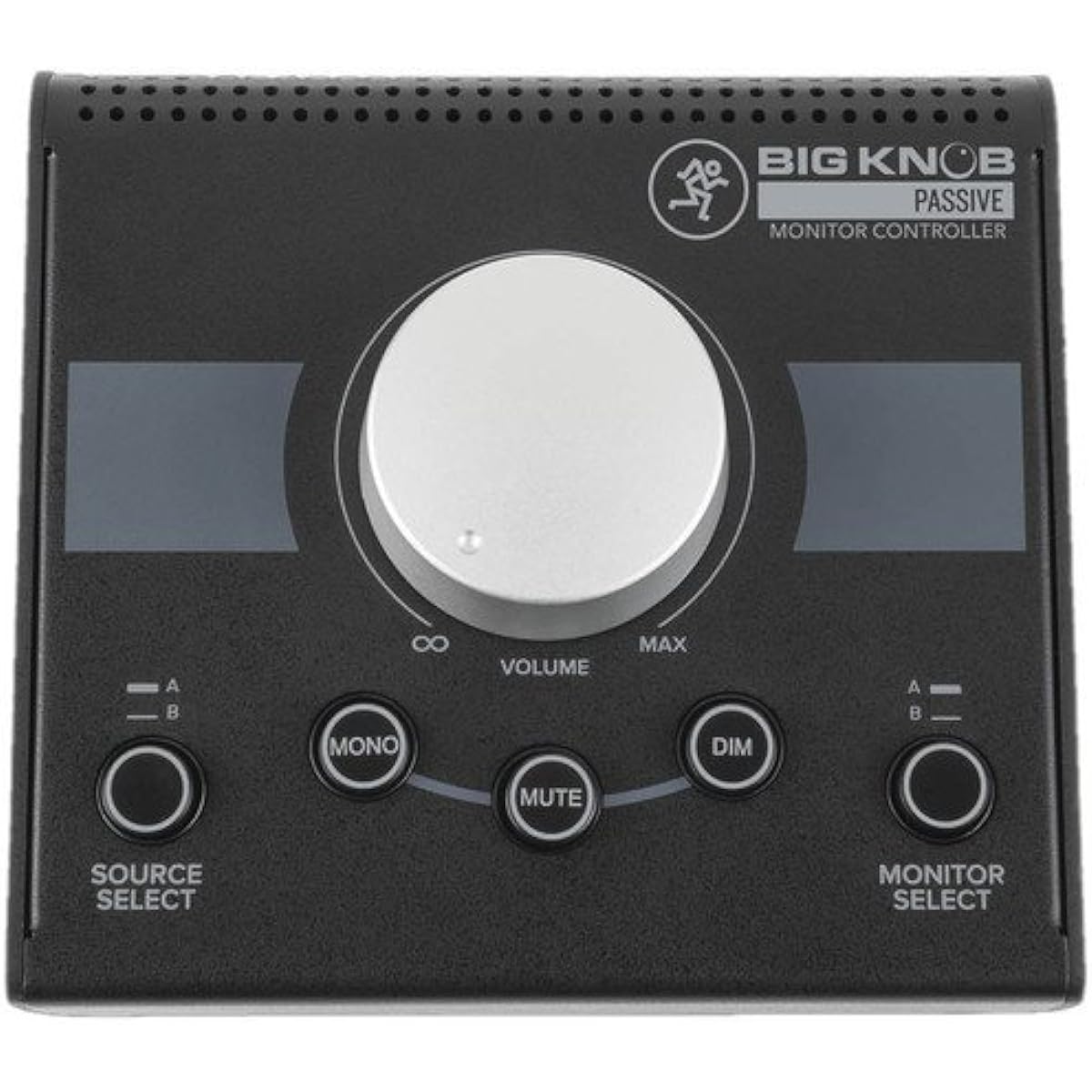 Mackie Big Knob Passive Studio Monitor Controller with 1/4" Male Phone to 1/4" Male Phone TRS Cable - 5