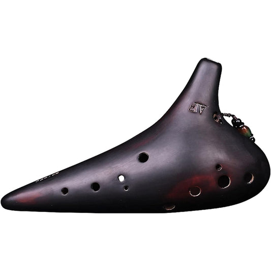 12 Holes Alto F Key Smoke Playing Ocarina 12 Holes Student Beginner Adult Wind Instrument Ocarina Musical Instrument