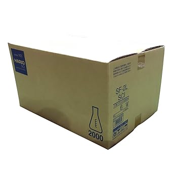 Shibata Kagaku Erlenmeyer flask with guide scale 3L 010530-300051A Rose