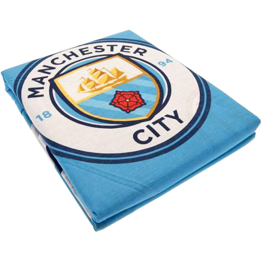Manchester City Pillowcase & Duvet Cover Set PL