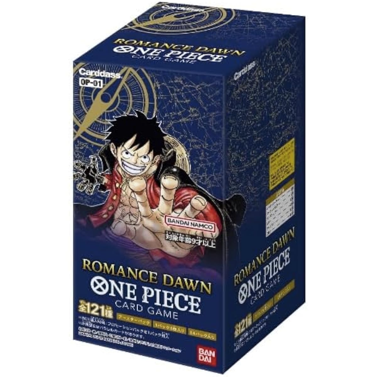 [Unopened BOX with official tape] ONE PIECE Card Game Romance Dawn [OP-01] / Summit Battle [OP-02] / Mighty Enemy [OP-03] / Kingdom of Plot [OP-04] BOX 4 types set One Piece Card game