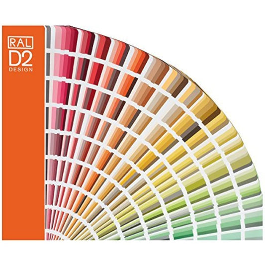 RAL D2 Color Chart "Genuine RAL product, with anti-counterfeit label" W&B [Parallel import]